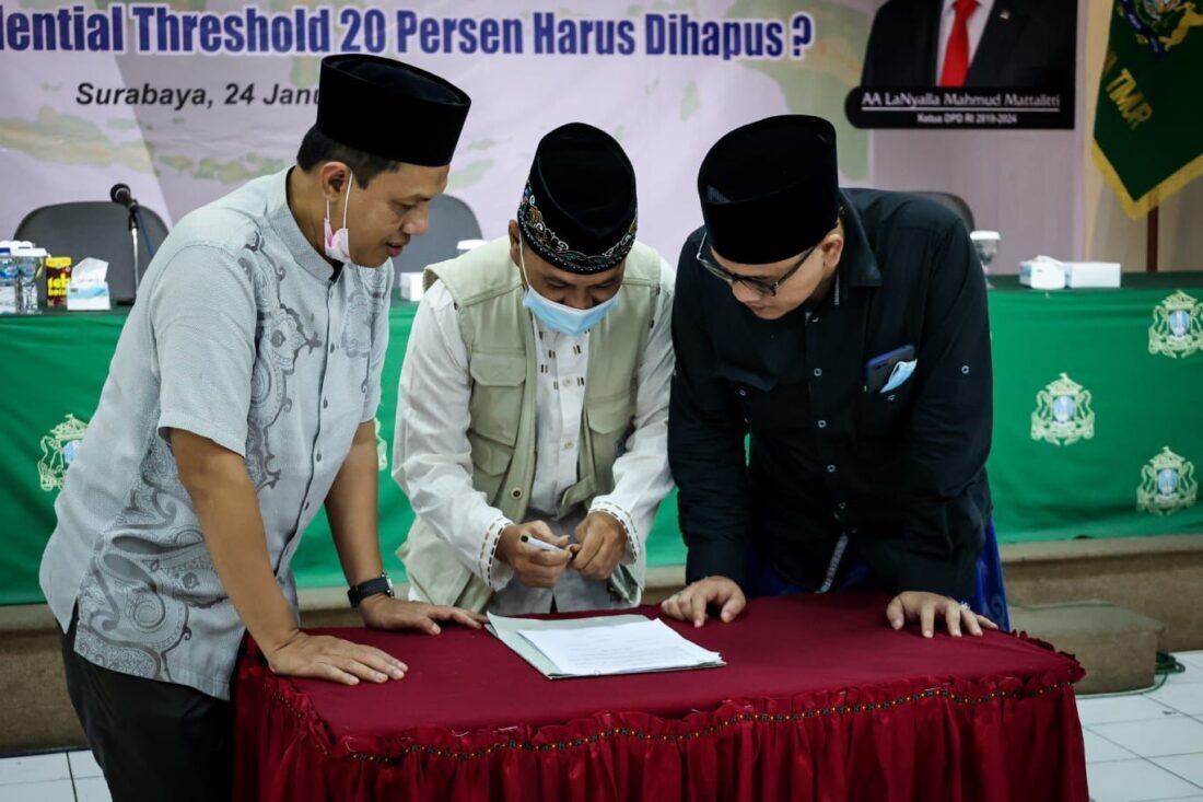Asparagus Dukung Presidential Threshold 20 Persen Dihapus