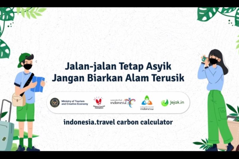 Carbon Footprint Calculator dan Offsetting Upaya Kemenparekraf Wujudkan Pariwisata Yang Berkualitas