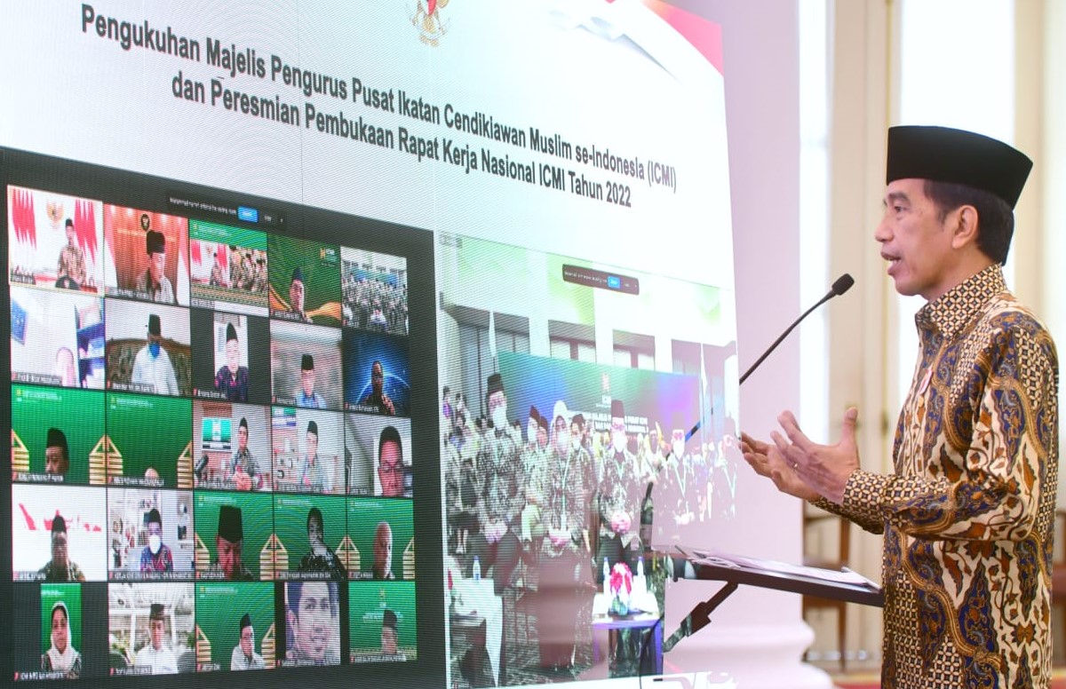 Presiden Jokowi Minta ICMI Dukung Pembangunan Ibu Kota Negara