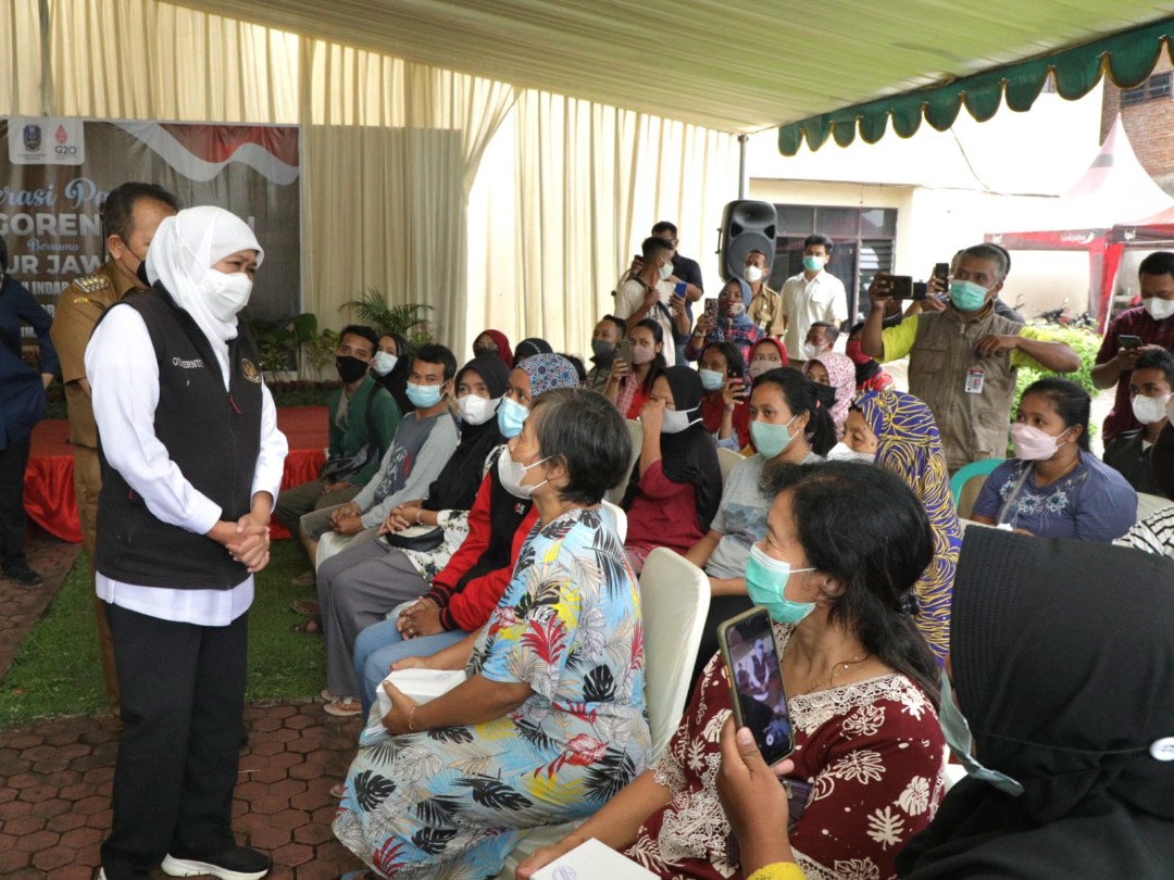 Gubernur Khofifah Gencar Gulirkan Modal Usaha Ultra Mikro Zakat Produktif