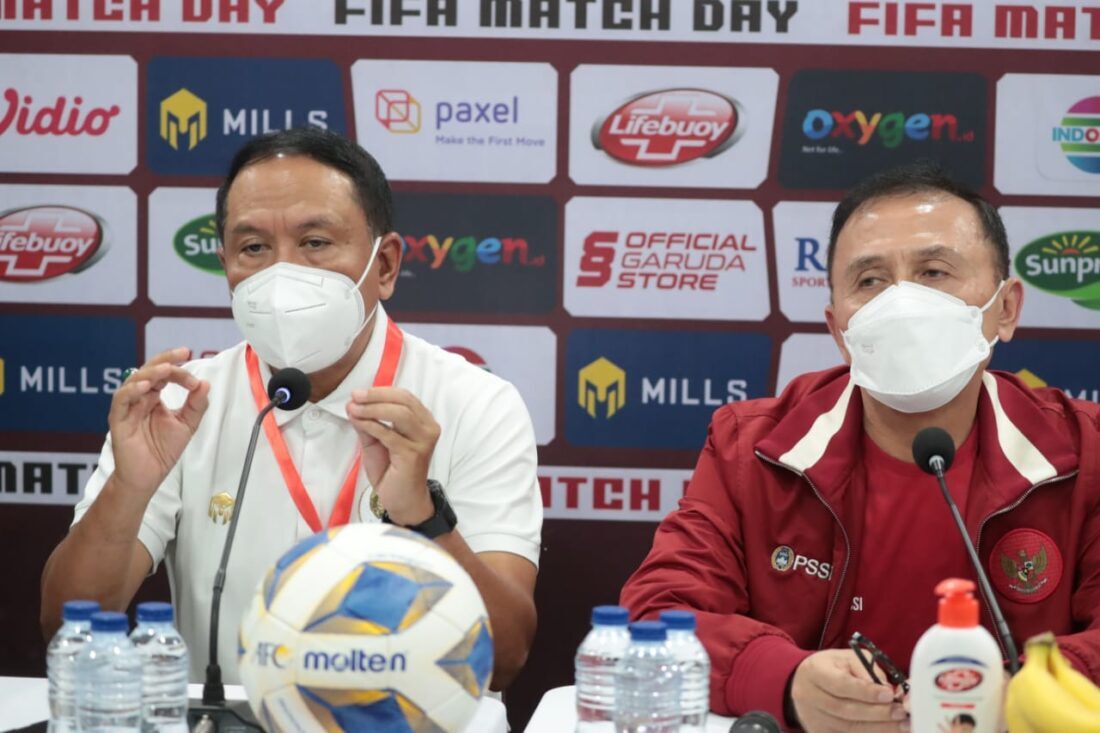 Ketum PSSI  : Terimakasih Pak Menpora Terus Dukung Sepakbola Indonesia