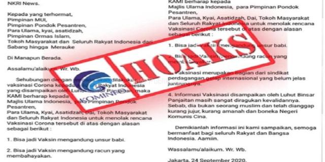 Kementerian Kominfo Blokir Ribuan Hoaks Covid-19