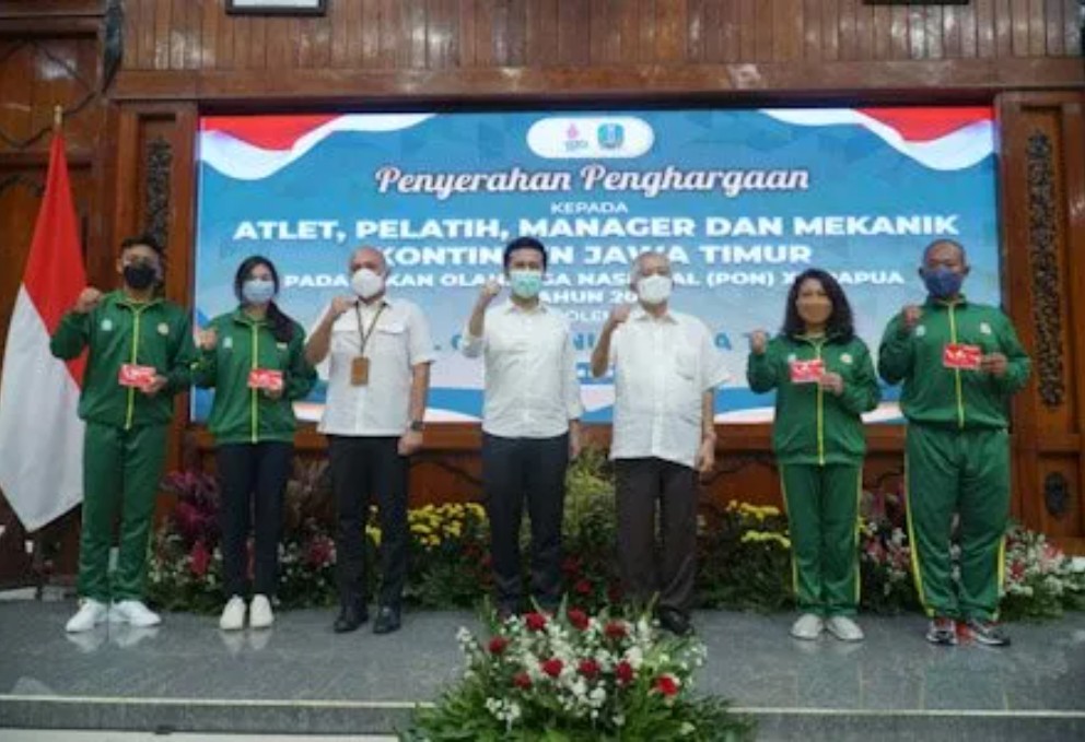 Menyedihkan, Bonus Atlet Jatim Peraih Medali PON XX Dicicil 2 Kali