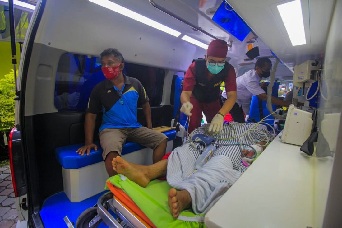 Dirujuk ke RSUD SLG Kediri, Korban Pembacokan Dibebaskan dari Biaya Perawatan