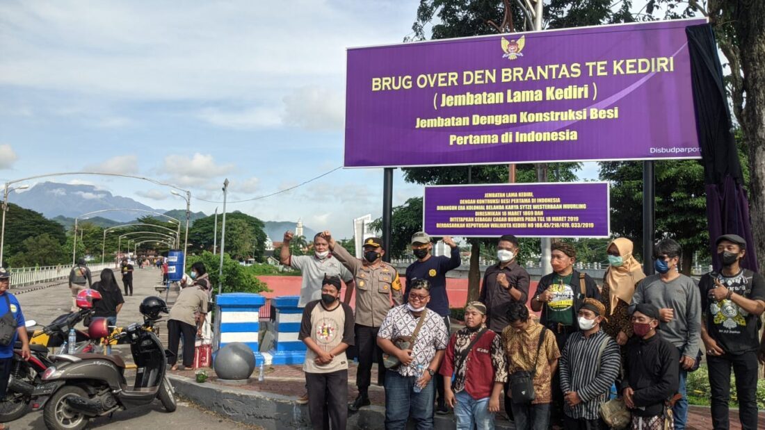 Genap Berusia 153 Tahun, Jembatan Lama Kediri Dibuka untuk Umum