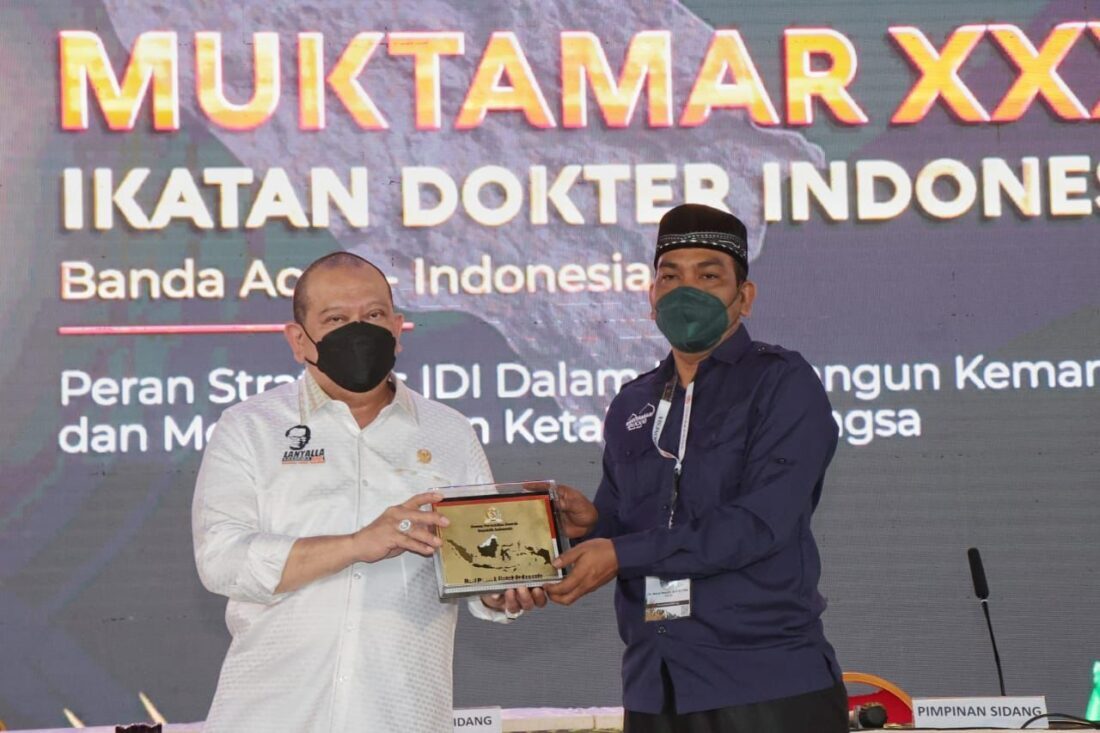 Ketua DPD RI Dorong IDI Persiapkan Roadmap Ketahanan Nasional Kesehatan