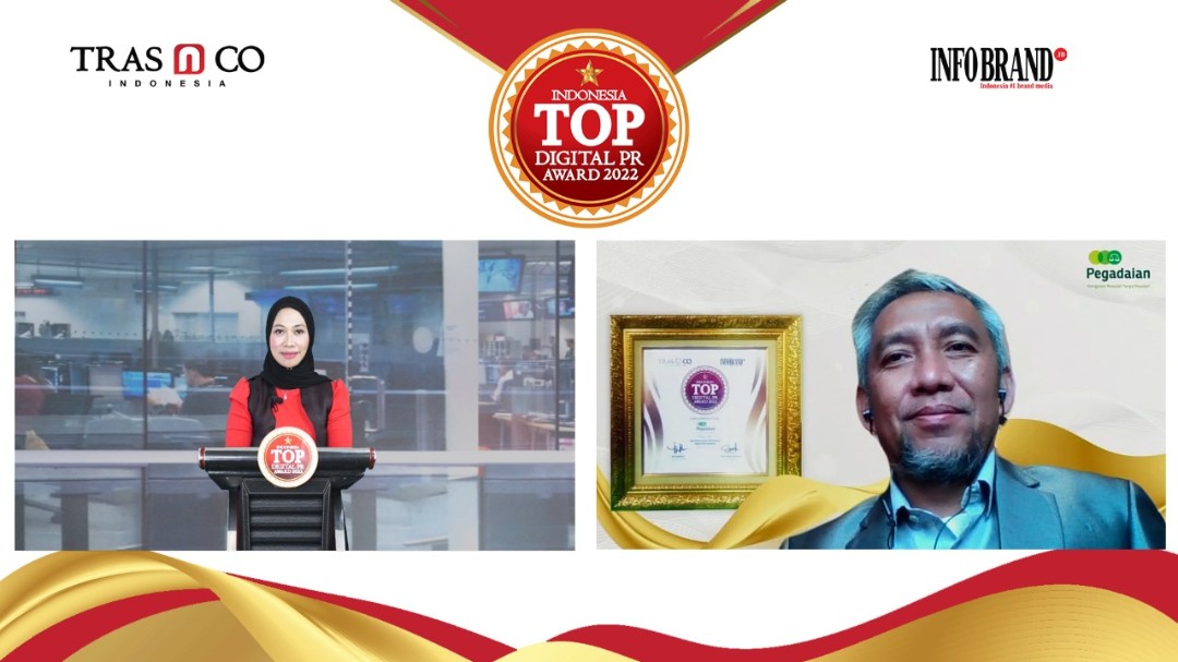 Pegadaian Kembali Raih Top Digital PR Award 2022