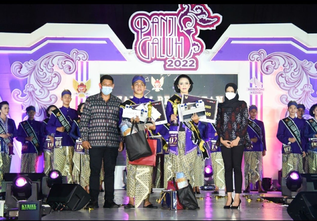Panji Galuh 2022 Dinobatkan, Wali Kota Kediri Jabarkan Tugas dan Peranya