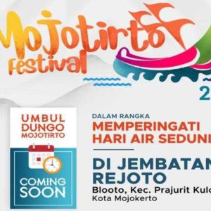 Peringati Hari Air Sedunia, Pemkot Mojokerto Gelar Mojotirto Festival Peringati Hari Air Sedunia, Pemkot Mojokerto Gelar Mojotirto Festival