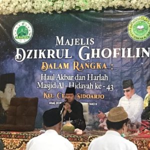Dzikul Ghofilin Haul Akbar dan Harlah Masjid Al-Hidayah Celep