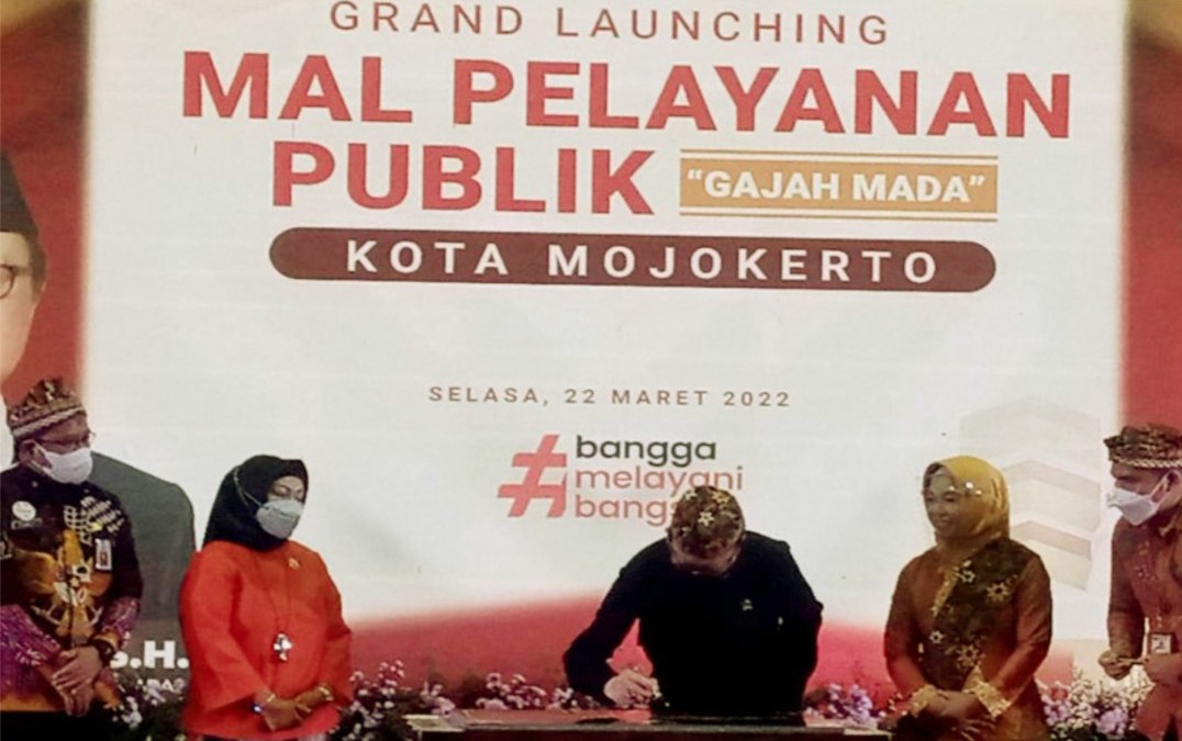 Menteri PANRB : Tjahjo Kumolo Launching “Mal Pelayanan Publik” Kota Mojokerto