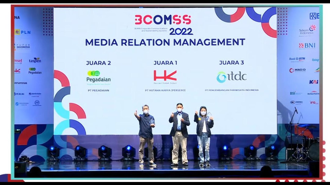 Pegadaian Menangkan 2 Kategori Penghargaan BCOMSS 2002