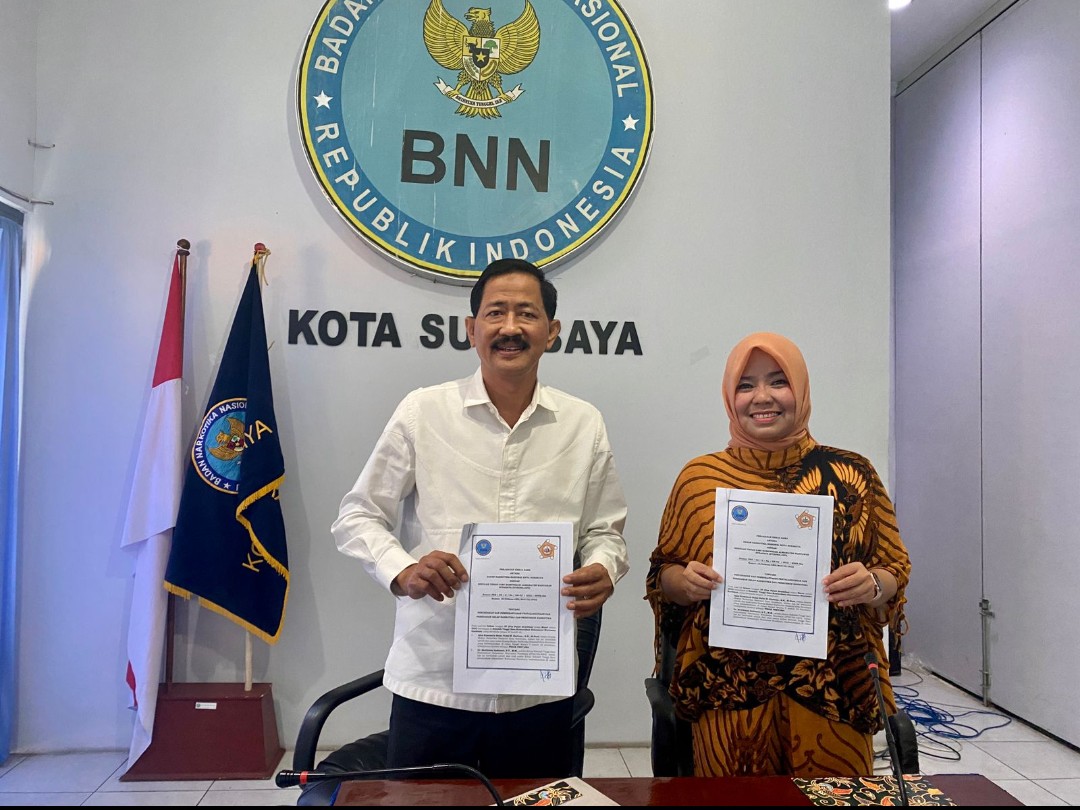 Kasus Narkoba di Surabaya Meningkat, STIKOSA -AWS Siap Lawan