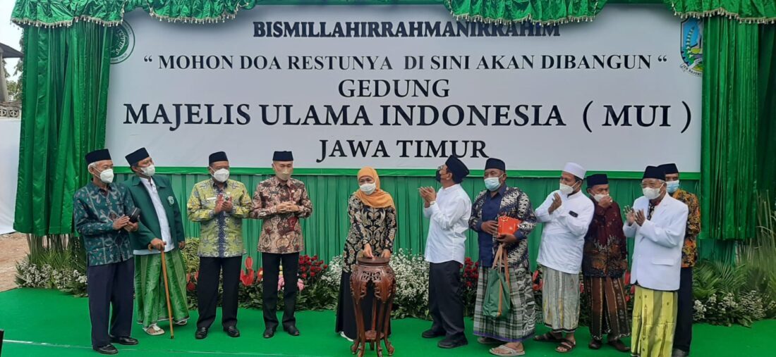 Gedung MUI Jatim Tingkat 5 Mulai Dibangun