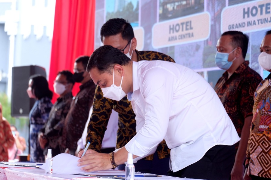 Pemkot Surabaya dan 46 Hotel Teken NKB Dukung Produk UMKM