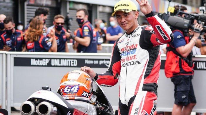 Pembalap Jatim Mario Aji Start Ketiga di Moto3 GP Mandalika