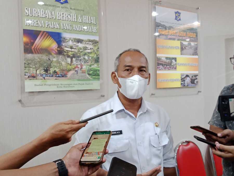 Realisasi Pajak Daerah Surabaya Pertengahan Maret Capai Rp579,7 M