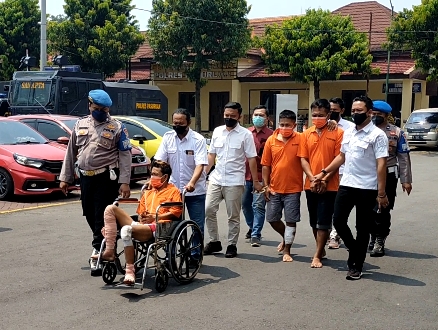 Komplotan Begal Asal Sapulante, Diberondong Pelor Satreskrim