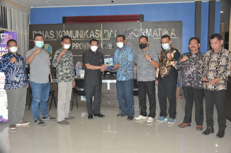 DPRD Kab. Madiun Belajar Ke Kominfo Jatim Soal Kerjasama Media dan Penanganan Hoax