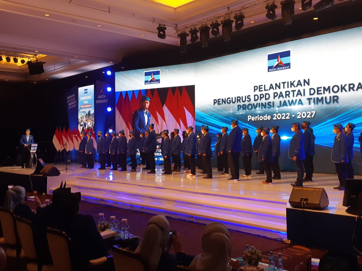 Pengurus PD Jatim Dilantik, Emil Rekrut Putra Khofifah, LaNyalla Dan 10 KDH