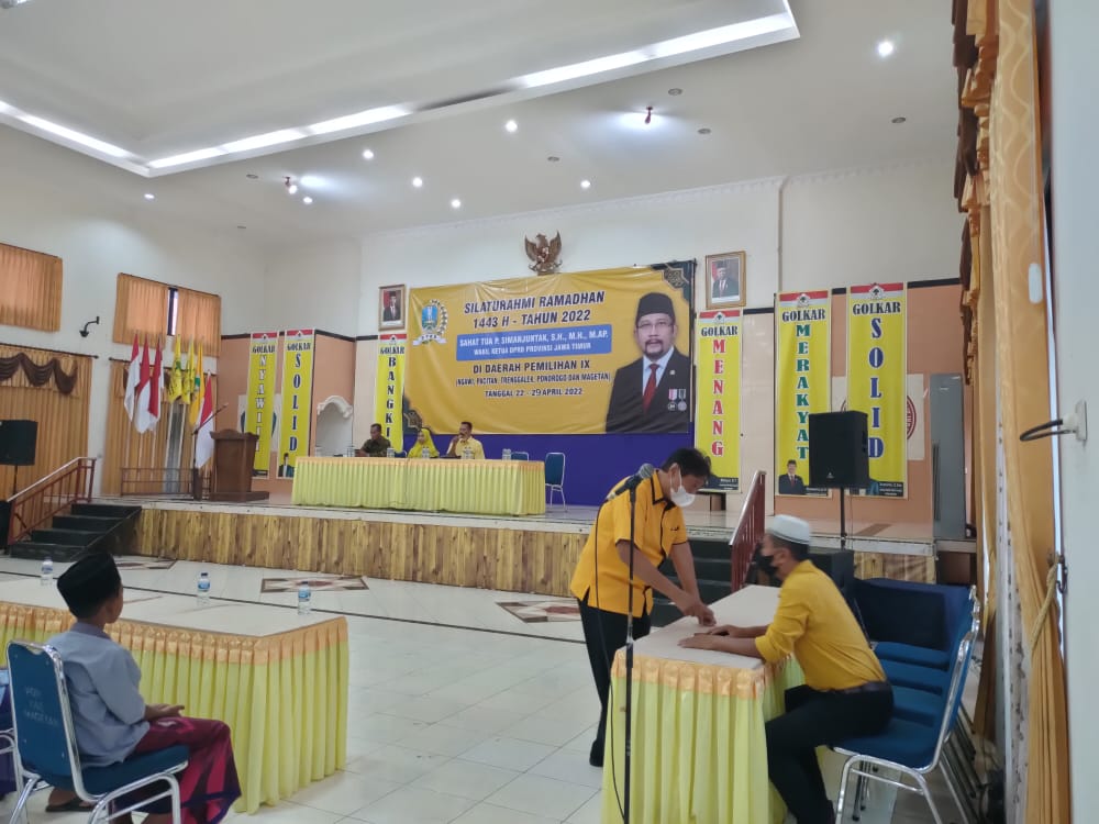 DPD Golkar Magetan Gelar Buka Puasa Bersama Anak Yatim