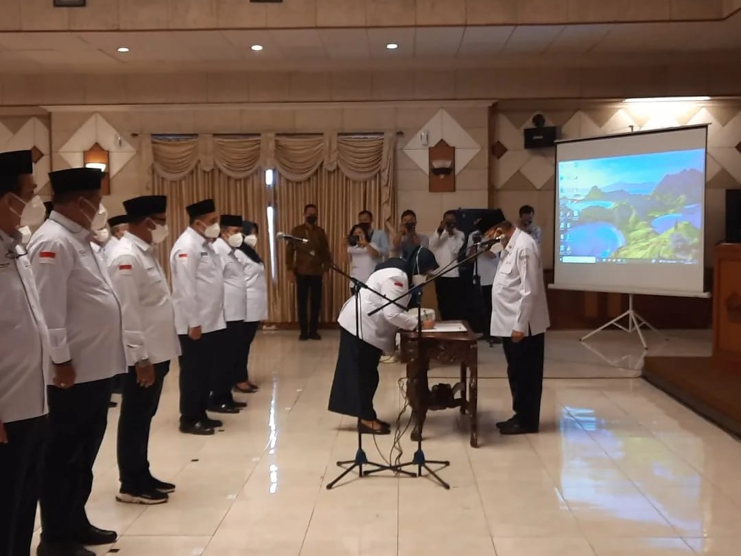 H. Imam Utomo S: Pengurus PMI Gresik Diminta Sinergi dengan Pemerintah Daerah