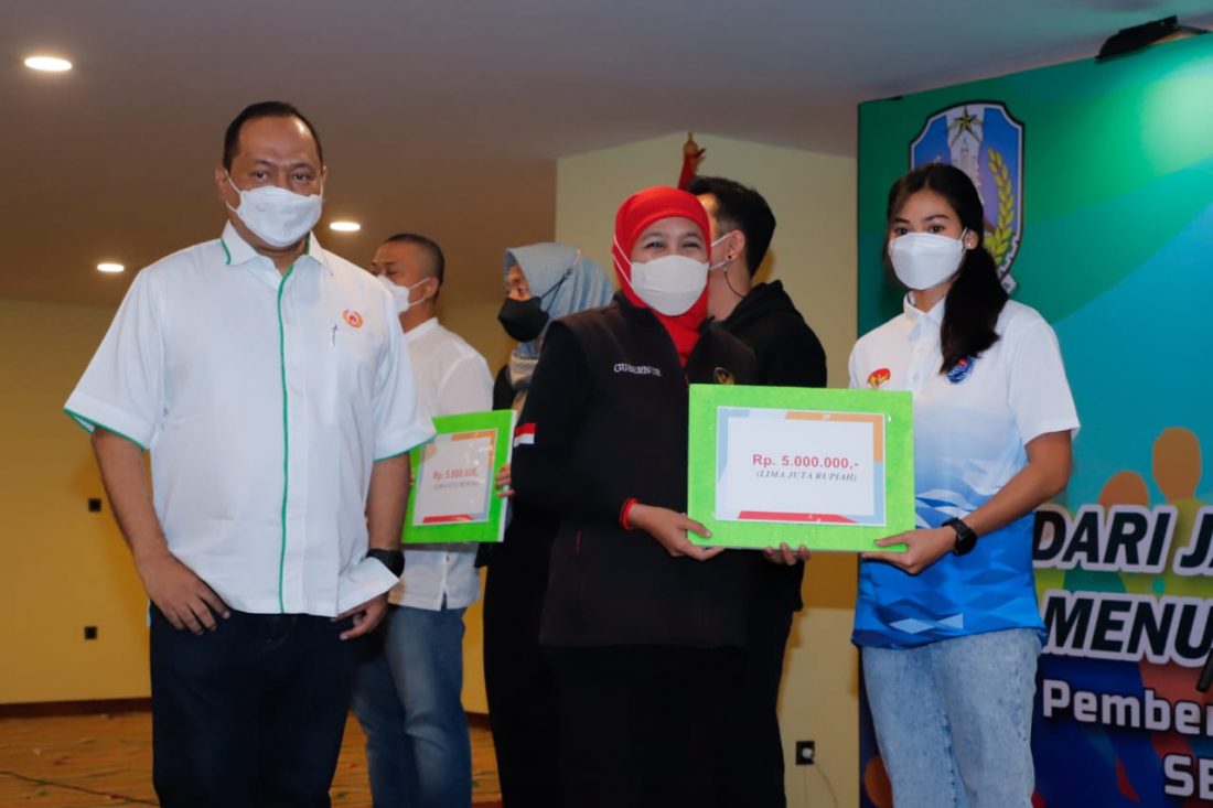 Dilepas Gubernur, Kontingen Jatim Sumbang 15 Persen Atlet Indonesia di Sea Games Vietnam