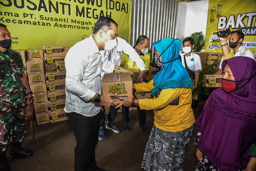 Eri Minta Perusahaan di Surabaya Punya Rasa Empati untuk Berbagi