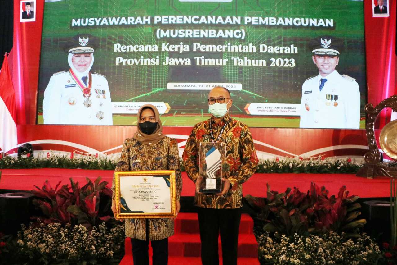 Kota Mojokerto Raih Predikat Kota Terbaik PPD