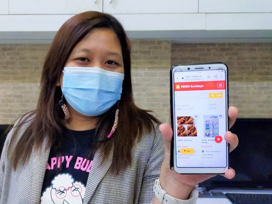 Dongkrak Transaksi Belanja, E-Peken Pemkot Surabaya Bisa Diakses Umum