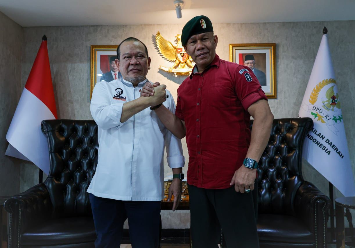 Temui Ketua DPD RI, Ruslan Buton Prihatin Atas Kondisi Bangsa
