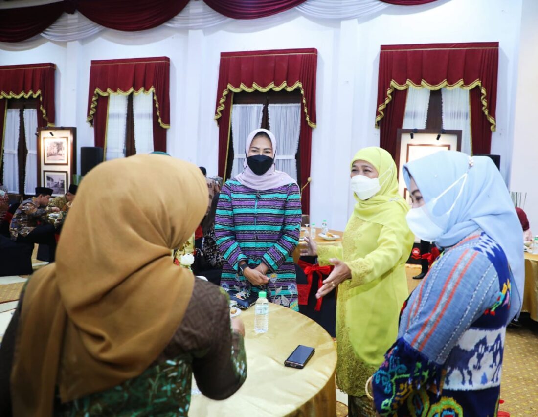 Gubernur Khofifah Gelar Halal bihalal dengan Bupati  dan Walikota se Jatim
