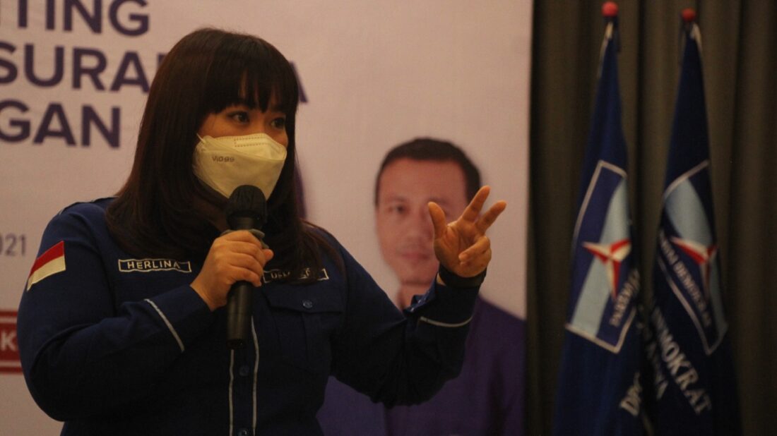Herlina Calon Kuat Pimpin DPC Demokrat Surabaya