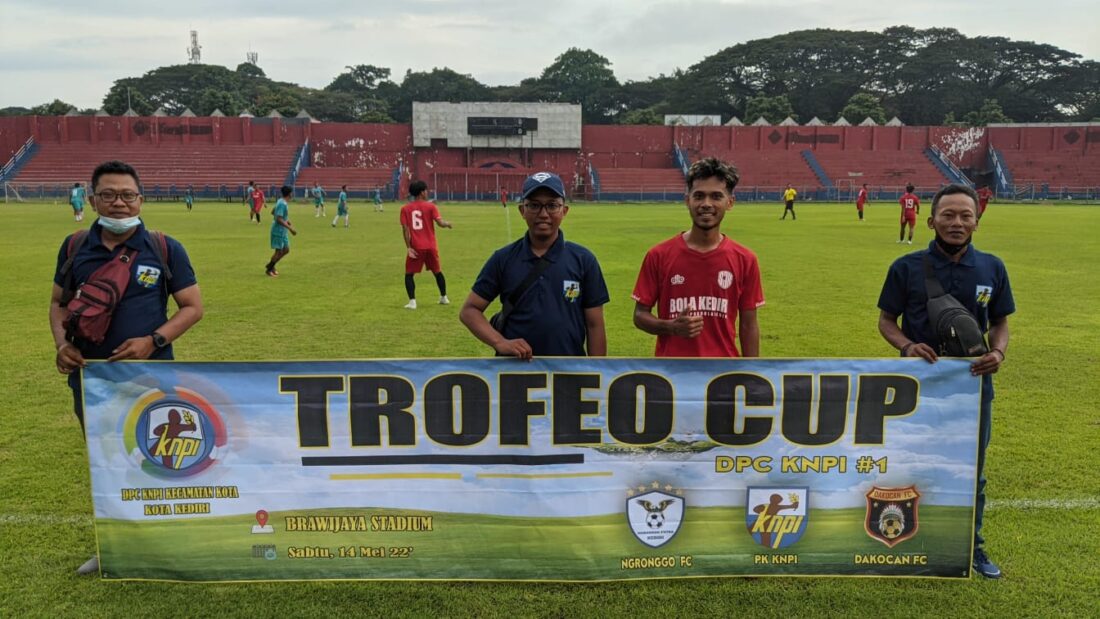 Trofeo KNPI Ajang Silaturahmi Pelaku Sepak Bola di Kota Kediri