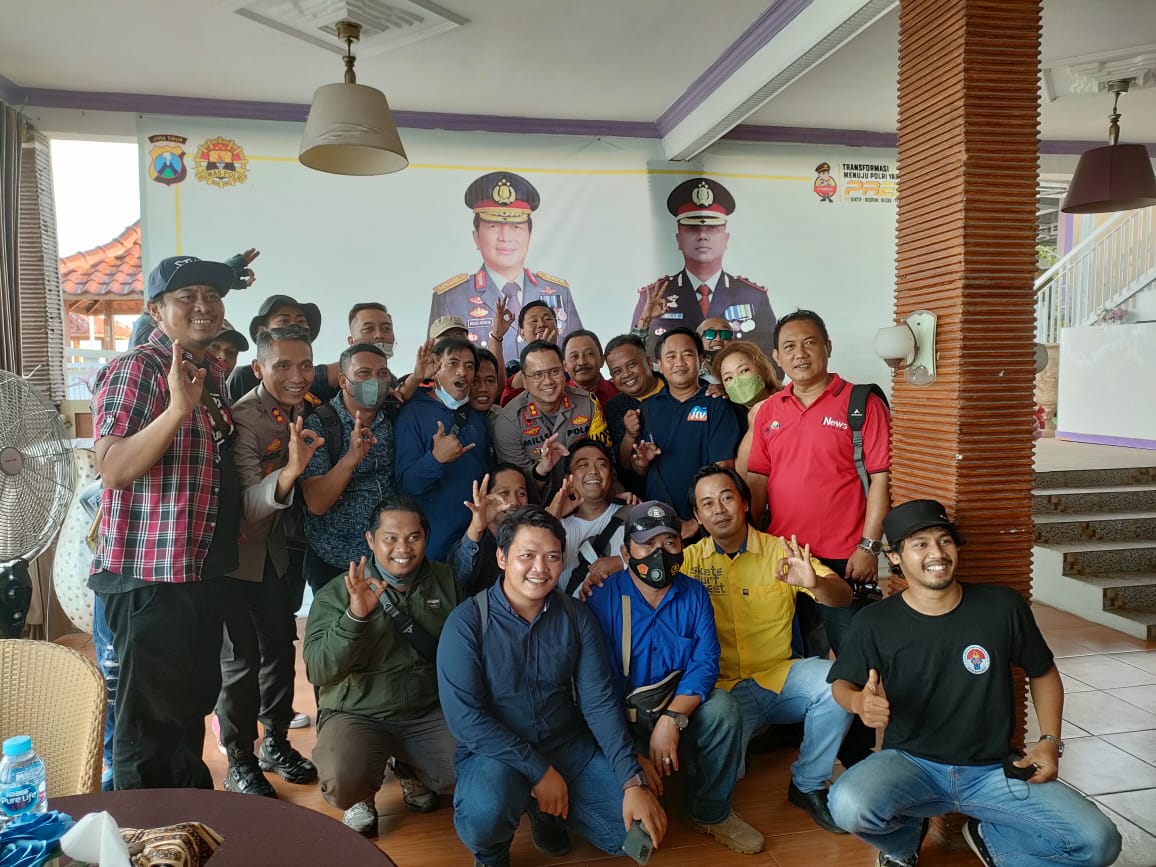 Polresta Banyuwangi Jalin Silaturrahmi Bersama Wartawan