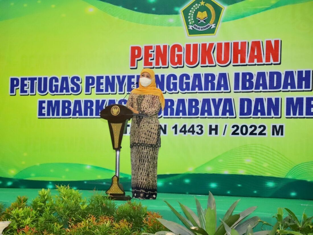 22 PPIH Embarkasi Surabaya Dikukuhkan