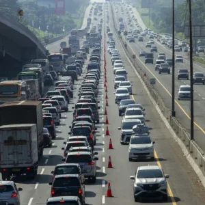 Arus Balik Menuju Jakarta Mencapai 120.000