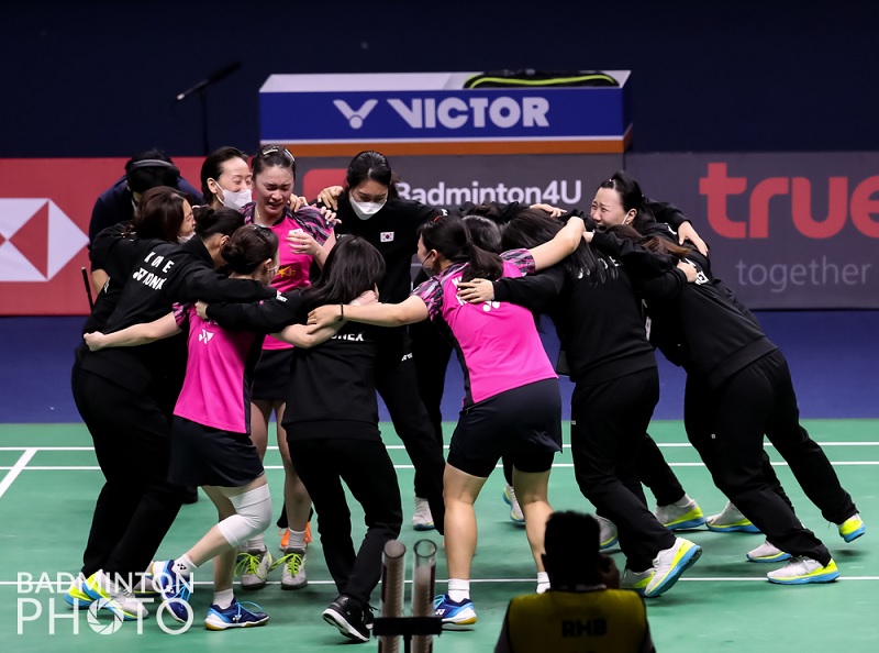 Kalahkan China 3-2, Korsel Juara Piala Uber 2022