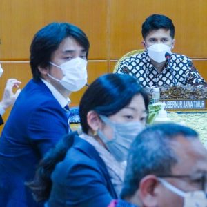 JICA Survey Team Temui Wagub Emil Tawarkan Kereta Cepat Untuk Surabaya JICA Survey Team Temui Wagub Emil Tawarkan Kereta Cepat Untuk Surabaya