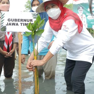 Gubernur Khofifah Ajak Masyarakat Cintai Lingkungan Lewat Tindakan Sederhana Tapi  Nyata