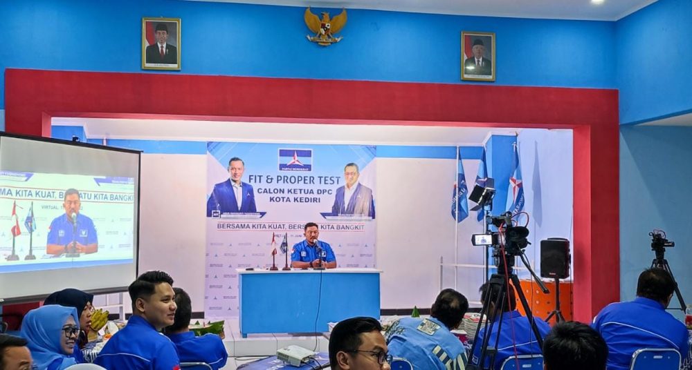 Hadapi Pemilu 2024, Demokrat Kota Kediri Mulai Panaskan Mesin Partai