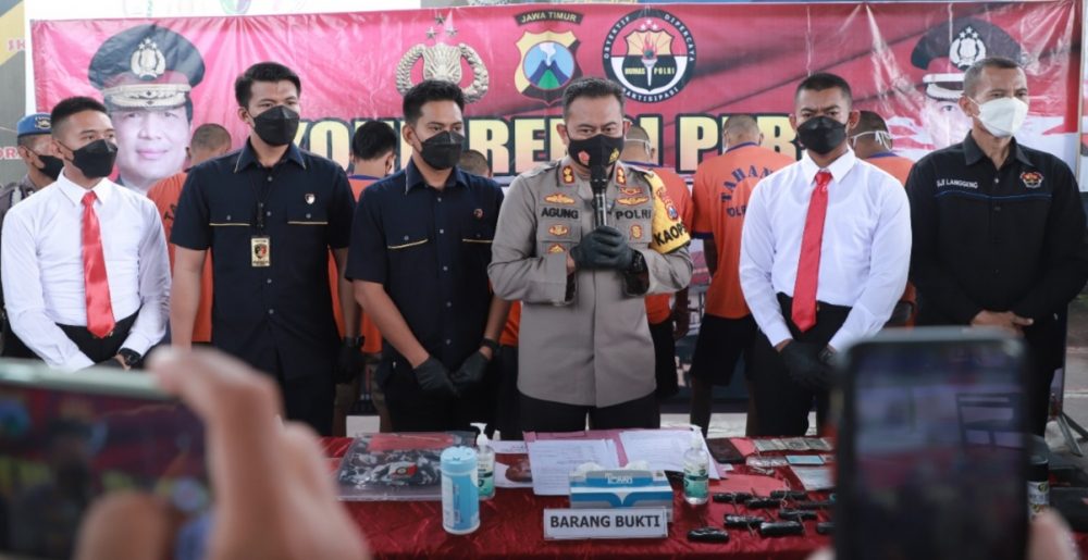 Komplotan Spesialis Pencuri Mobil Dilumpuhkan Polres Kediri