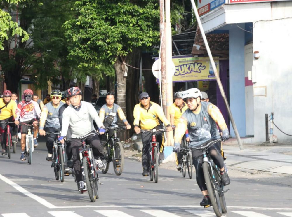 1.475 Peserta Fun Bike Meriahkan HUT Bhayangkara