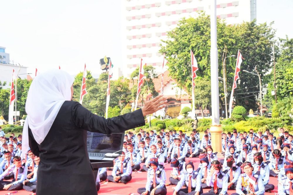 Gubernur Wejangi Ratusan Siswa Taruna Nusantara 