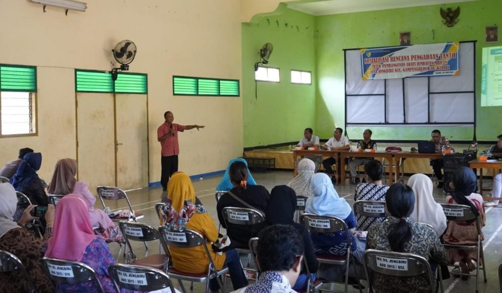 Pemkab Kediri Siapkan Pelebaran Jalan Penunjang Jembatan Jongbiru