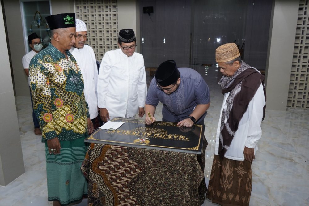 Bupati Kediri Berikan Perhatian Pembangunan Tempat Ibadah