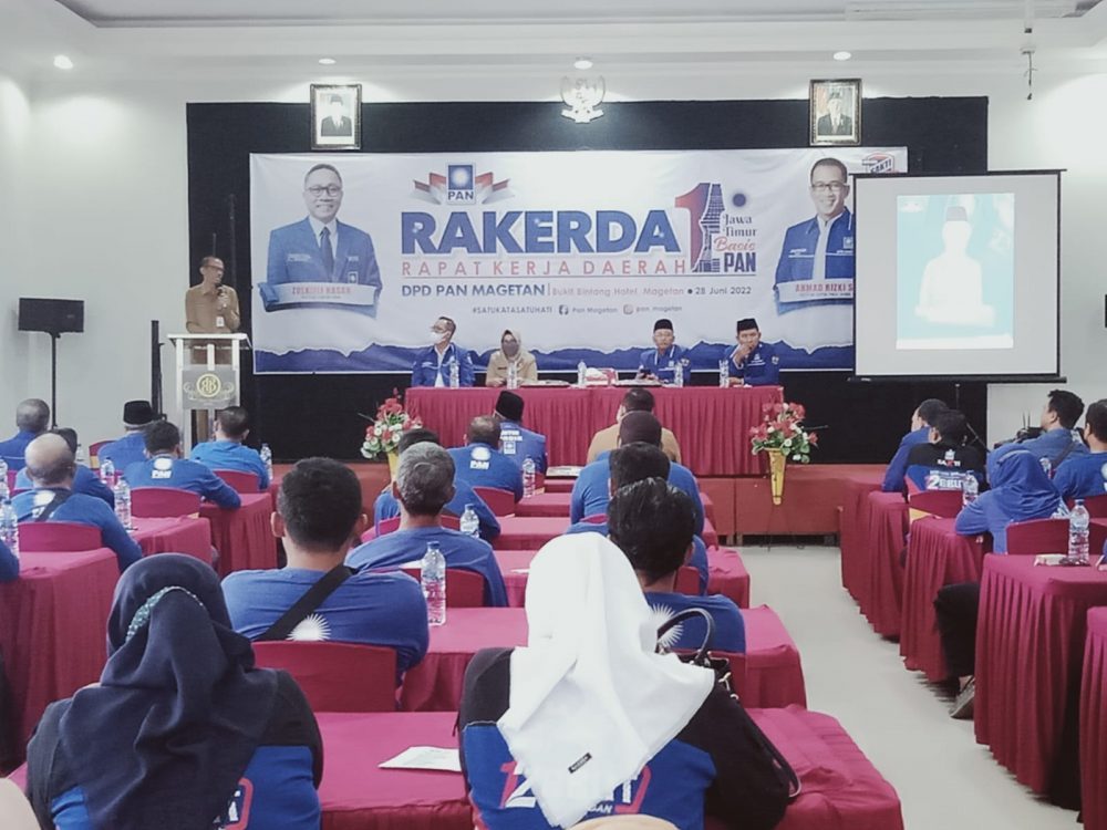 Rakerda PAN Magetan Konsolidasi Dan Pemantapan Menghadapi Pemilu 2024