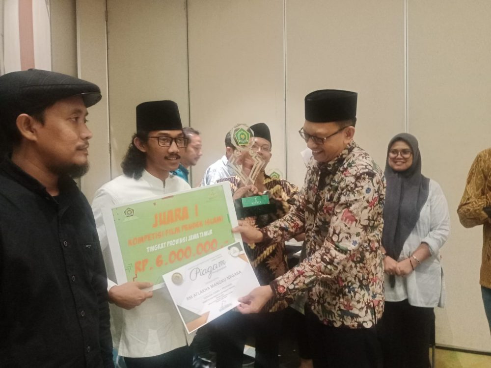Film “Sinar Agama dalam Budaya” Juarai Kompetisi Film Pendek Islami Tingkat Provinsi Jawa Timur.