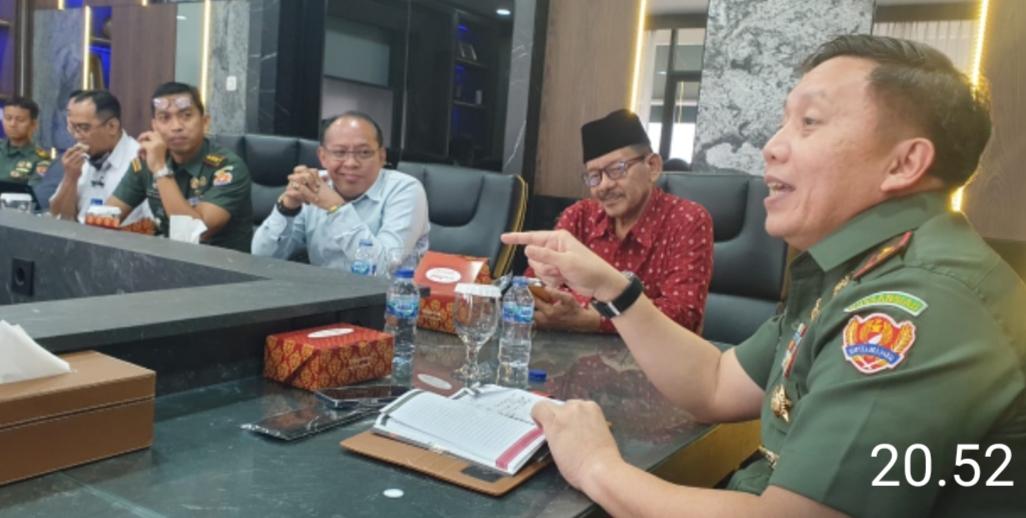 Steering Committee Rapimnas SMSI Rapat Bersama Pusat Sandi dan Siber TNI Angkatan Darat
