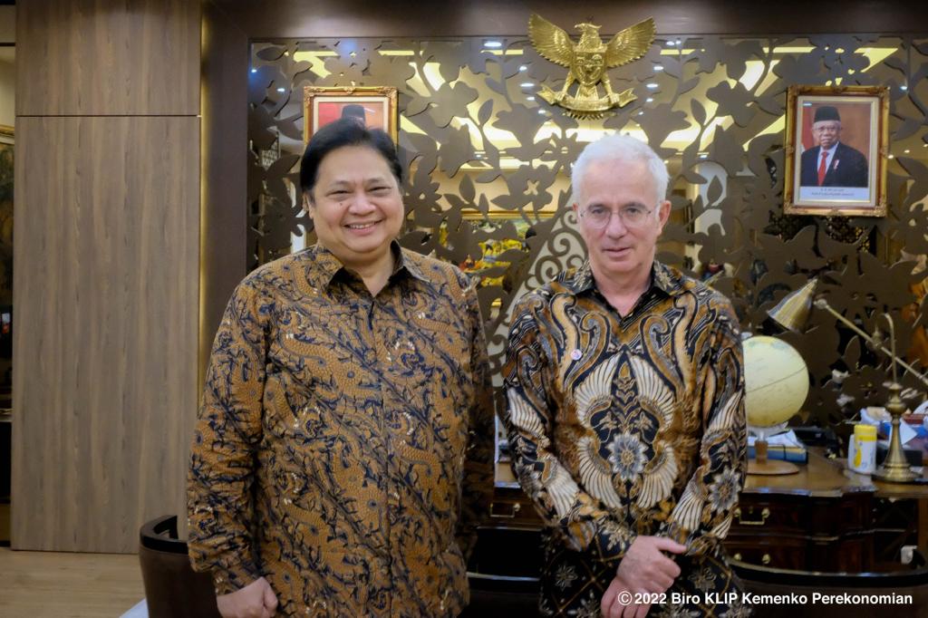 Global Fund Kagumi Menko Airlangga Hartarto